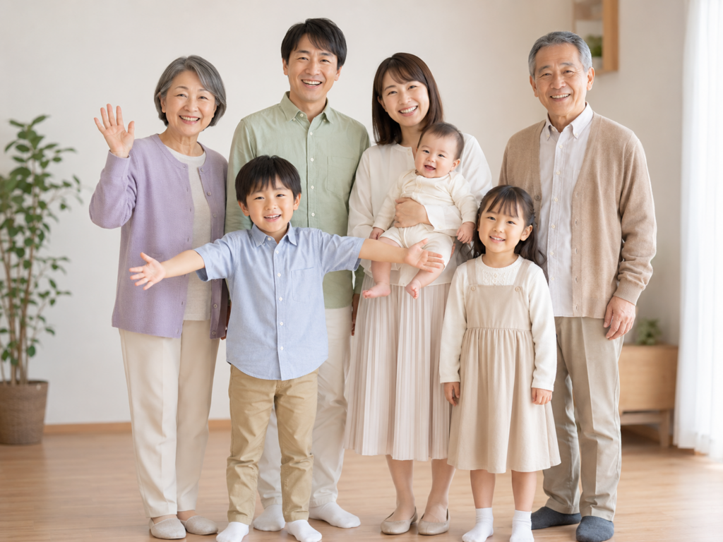大阪・本町で相続手続きを相談する家族のイメージ